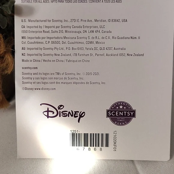 🧞NWT Disney Scentsy Scent Pak Genie Aladdin: Three Wishes - Picture 6 of 6